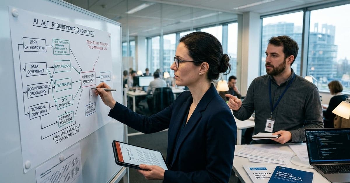 AI Act compliance mapping: from ethics to enforceable law