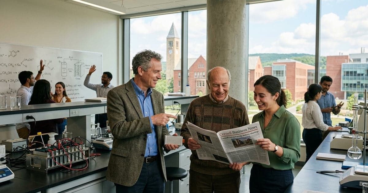 Cornell battery startup’s path to a $1.3B valuation
