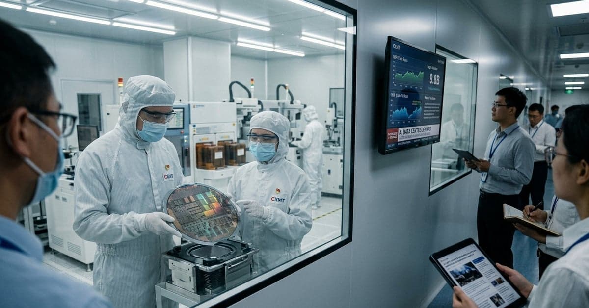 CXMT IPO aims at $9.8b as China chases AI memory boom