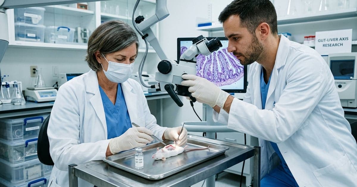 DT-109 fatty liver drug repairs gut in animal study