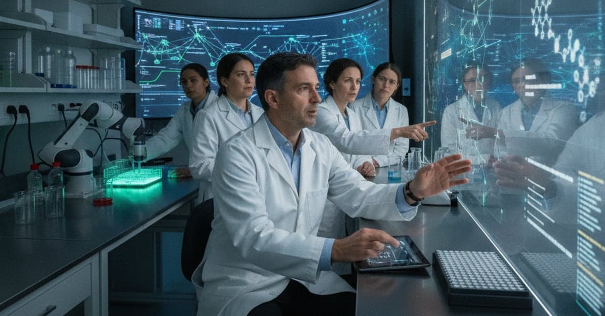 AI hypothesis generation closes the lab discovery loop