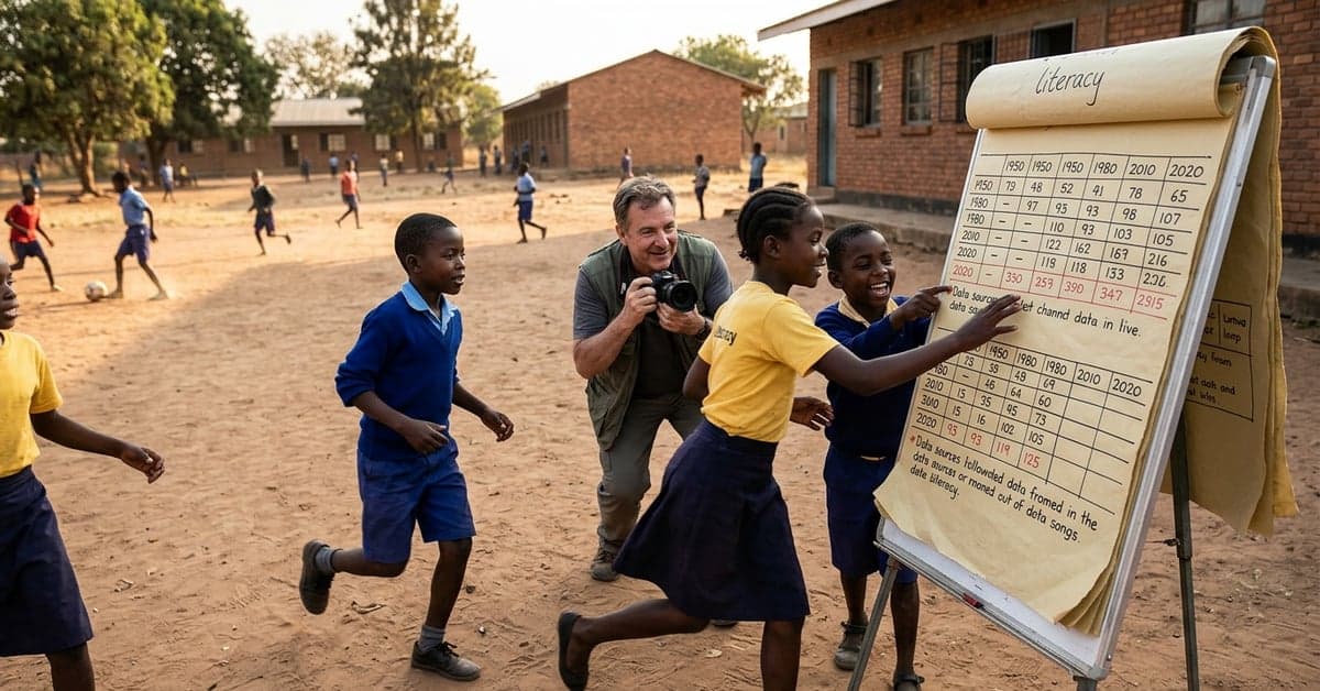 Our World in Data literacy dataset reframes progress