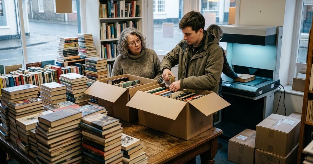 AI training data books expose a messy supply chain in the UK