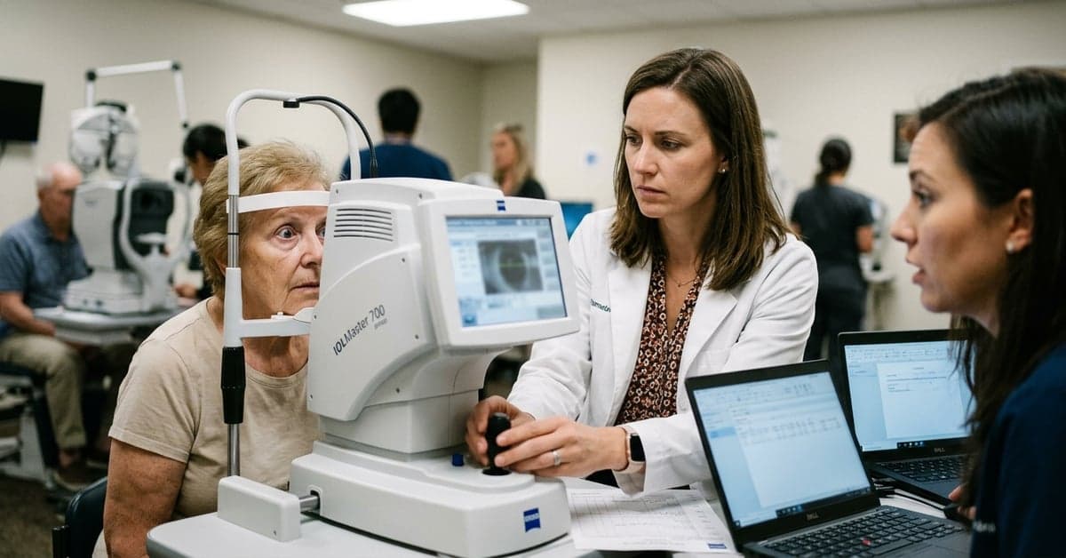 Clinic timing mistakes can skew IOL power calculations