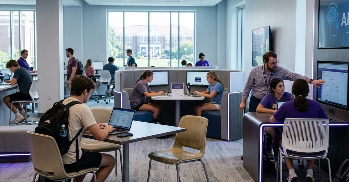 What the JMU Libraries homepage signals for fall 2026