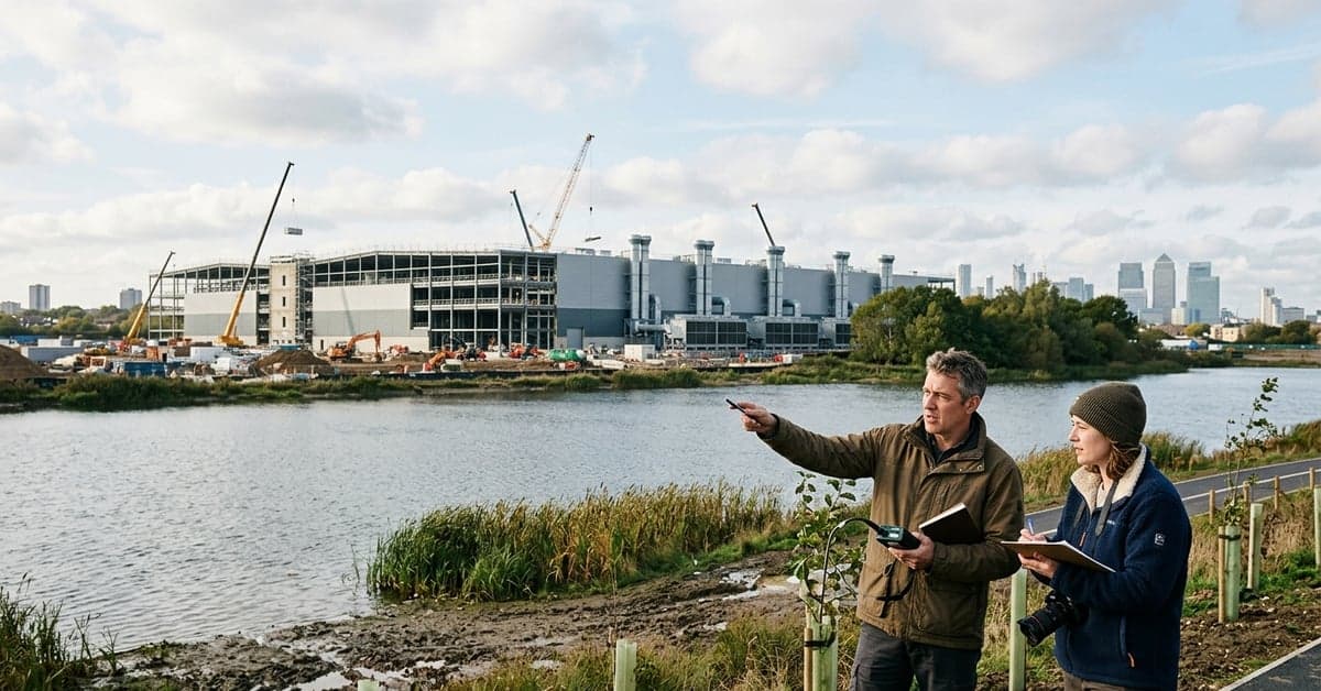 London datacentre emissions put net zero math on trial