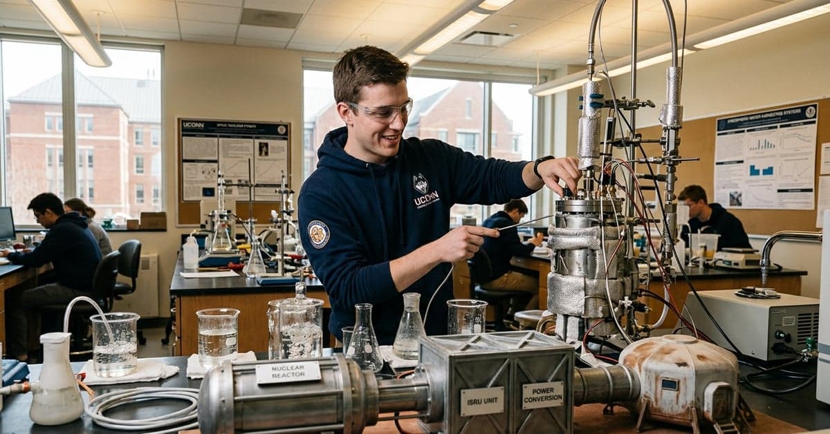 NASA CT Space Grant points UConn talent to space power