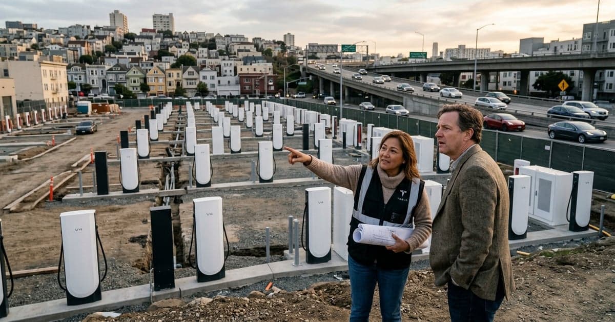 Tesla 124-stall Supercharger aims to fix SF charging