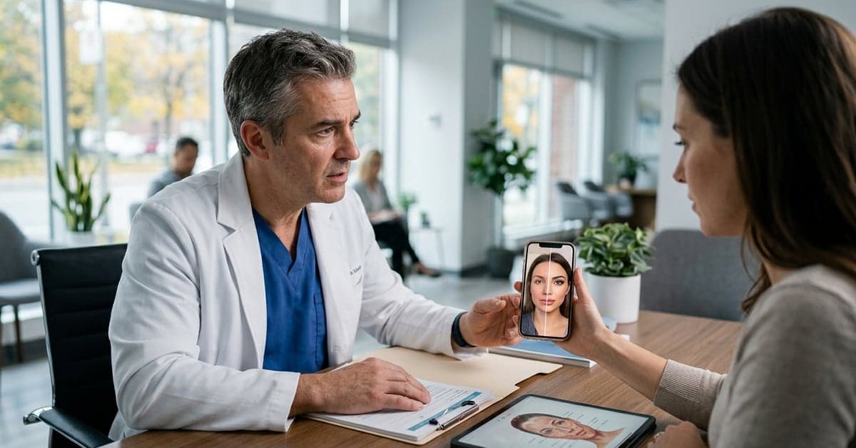 AI face plastic surgery is reshaping consults and consent
