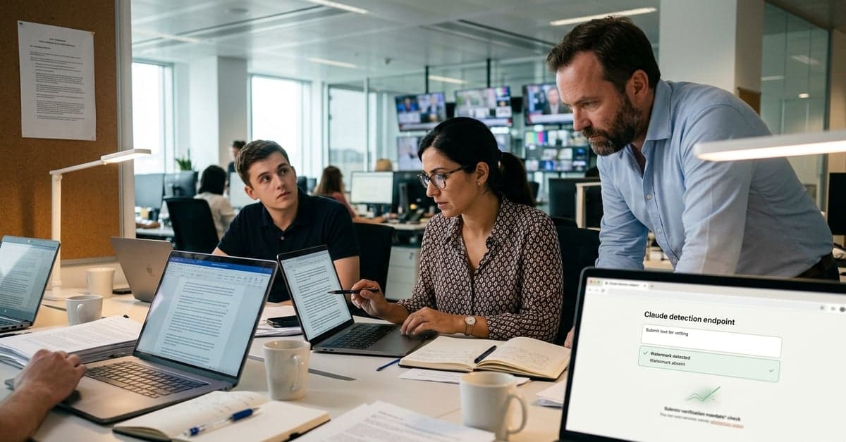 What Claude watermark detection means for newsroom vetting