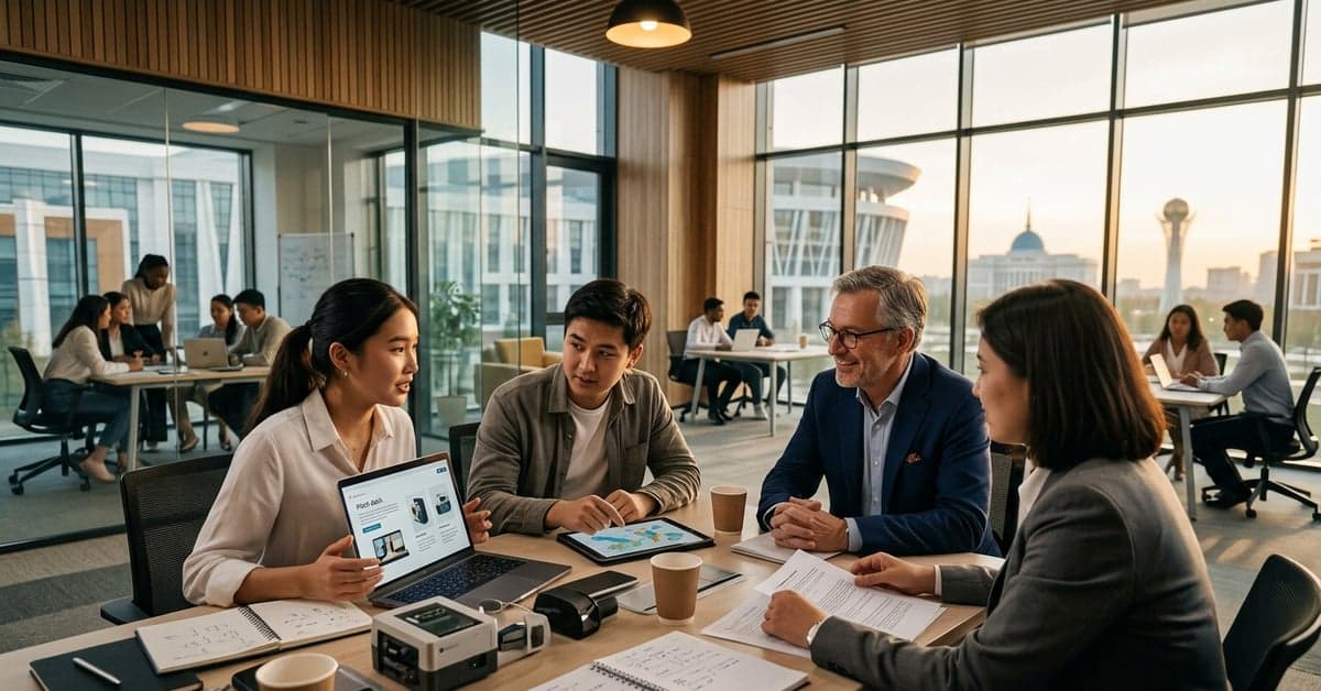 Kazakhstan student startups go global through NU’s playbook