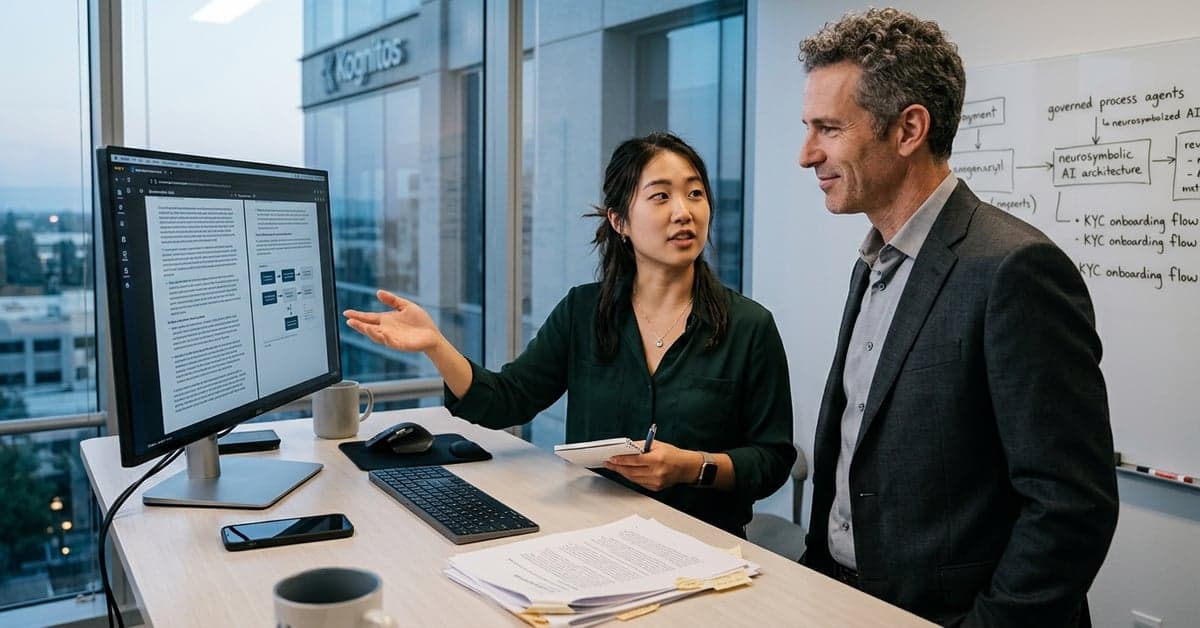 Kognitos Gartner reports point to governed process agents