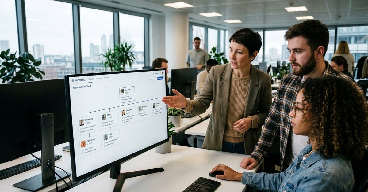 Paperclip for teams makes AI agents feel like staff