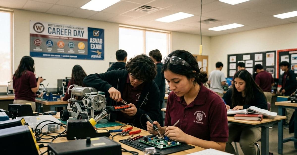 West Career & Technical Academy balances college and career