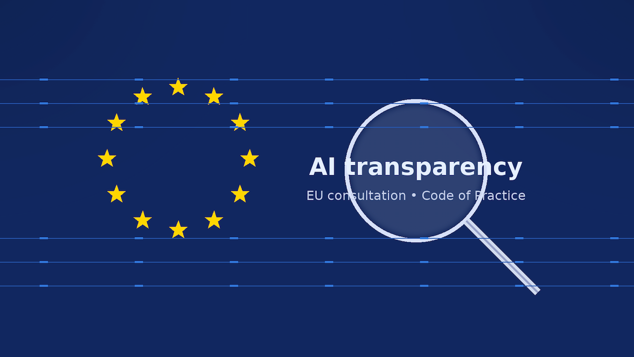 EU AI Act transparency: consultation moves from principle to practice