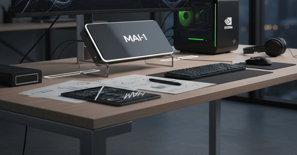 MAI-Image-1 launch, Nvidia Spark headline AI week news