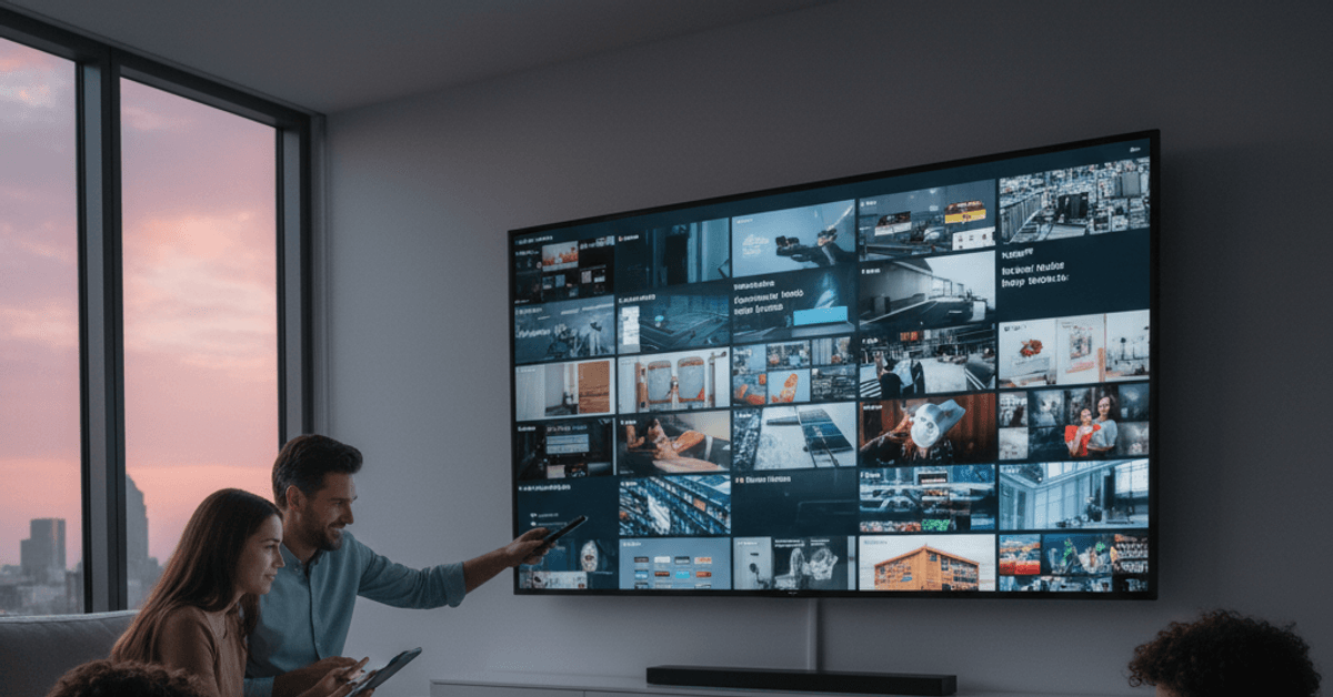 Algorithmic streaming choices reshape how we watch TV