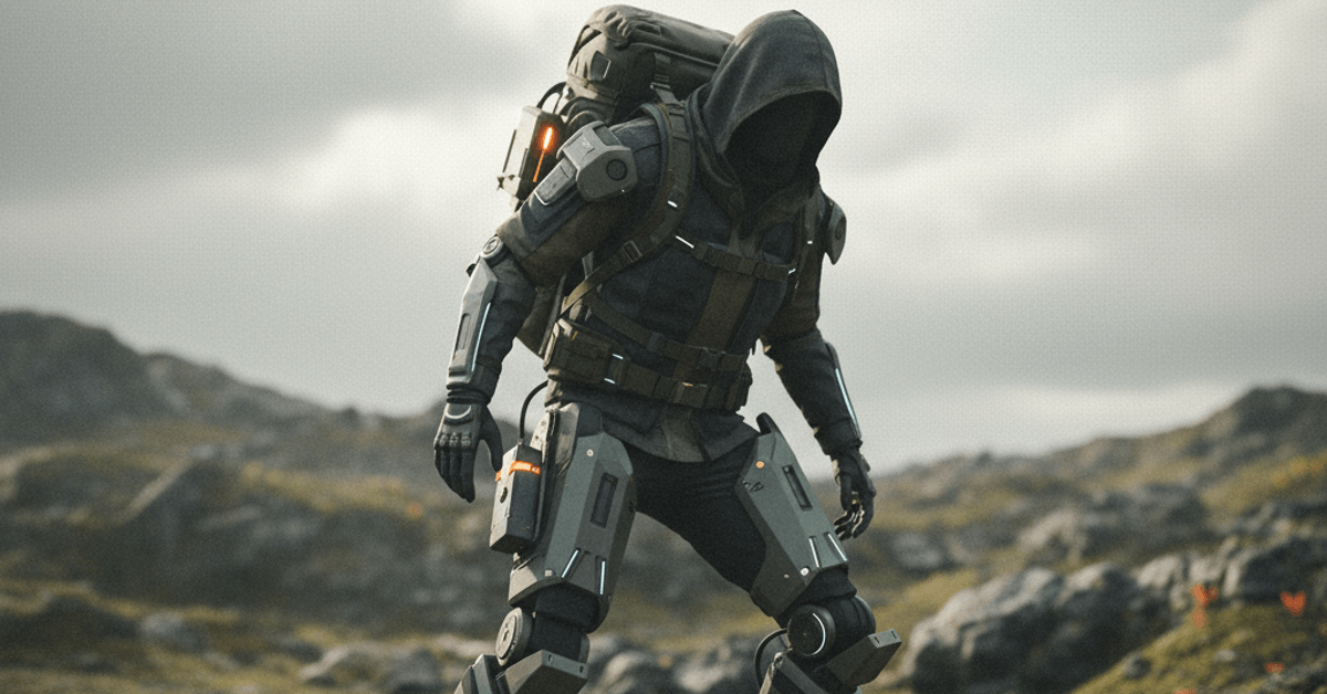 Dnsys Z1 Exoskeleton debuts in Death Stranding 2 collab