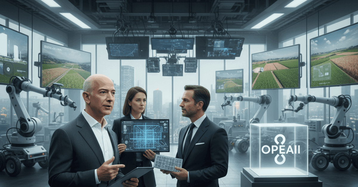 Project Prometheus AI: Bezos returns as co-CEO, plus OpenAI