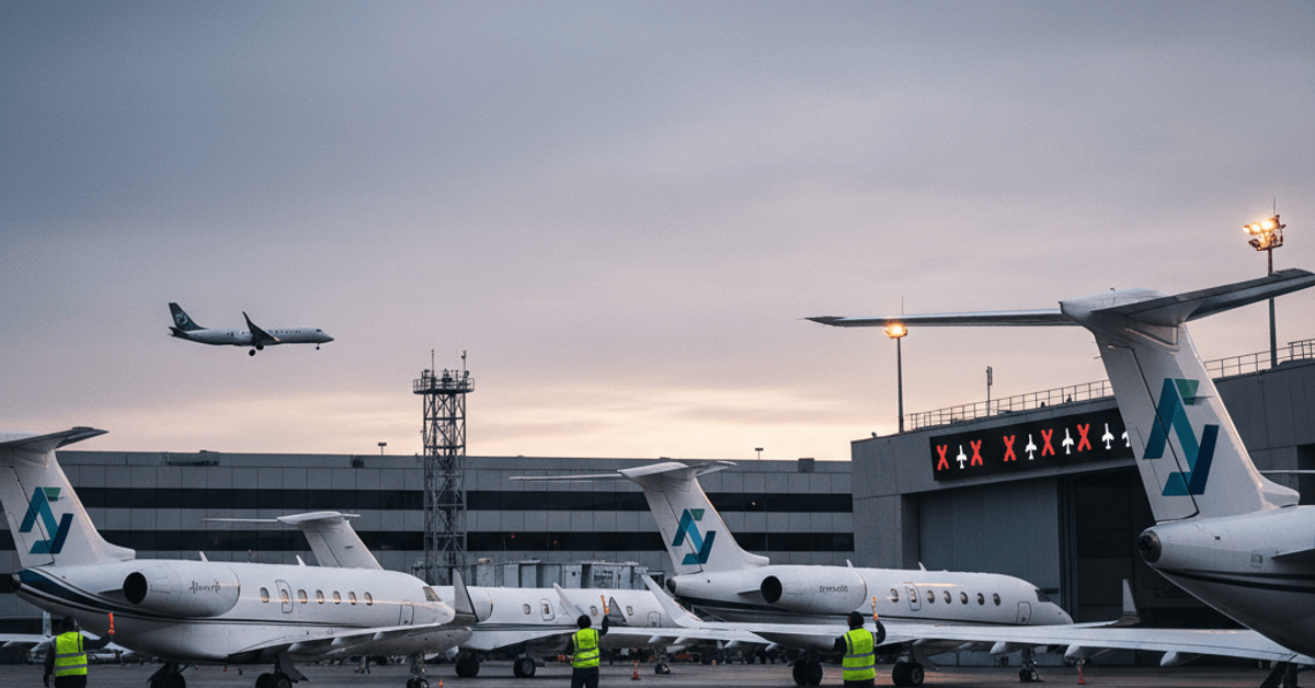 Web Summit private jets turned away at Lisbon Airport