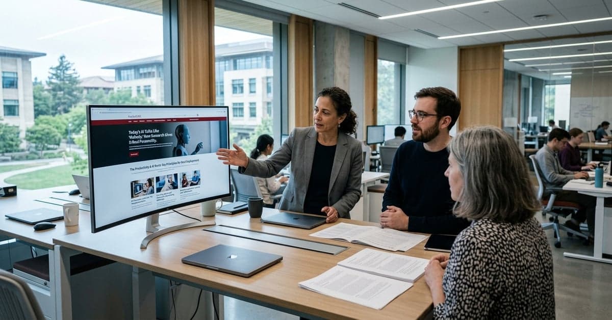 Stanford HAI resets expectations for productivity & AI