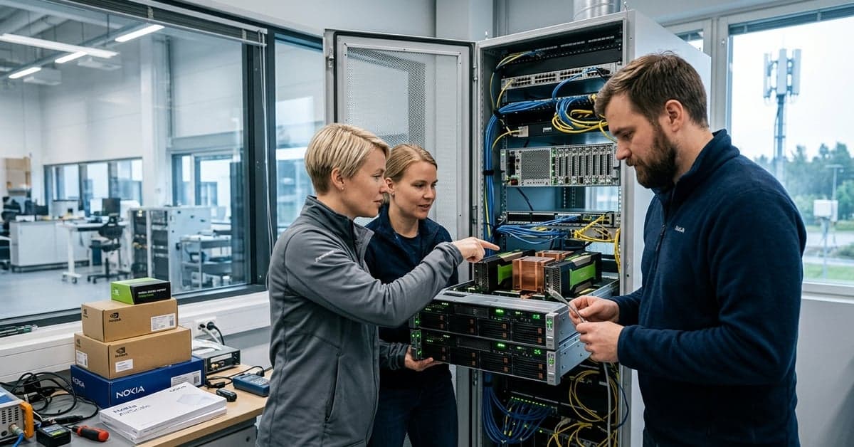 Nokia AI-RAN platform bets on NVIDIA for 5G and margins