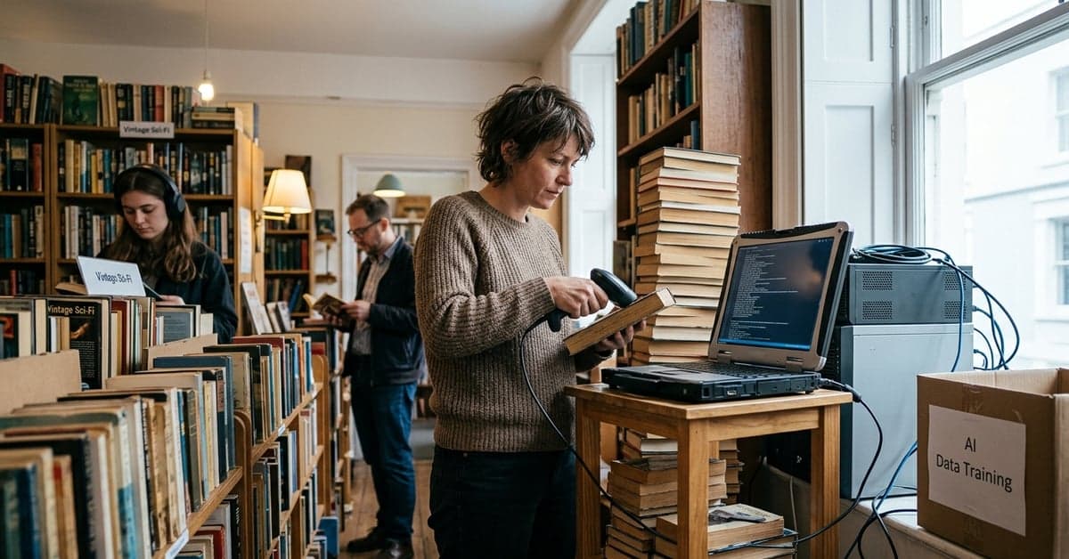 What’s behind the secondhand book sales boom: AI’s role
