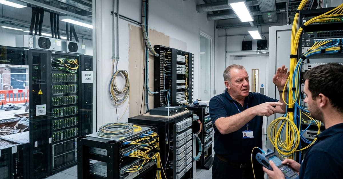 UK AI infrastructure hits a wall: data centres vs fibre