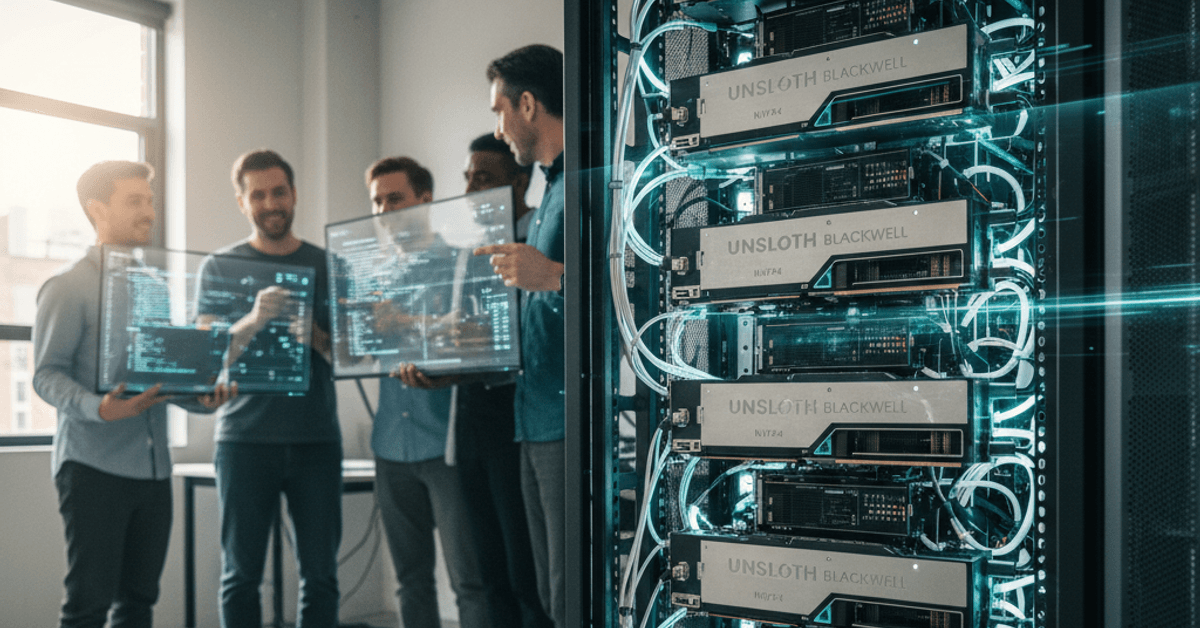 Unsloth Blackwell training slashes VRAM and speeds LLMs