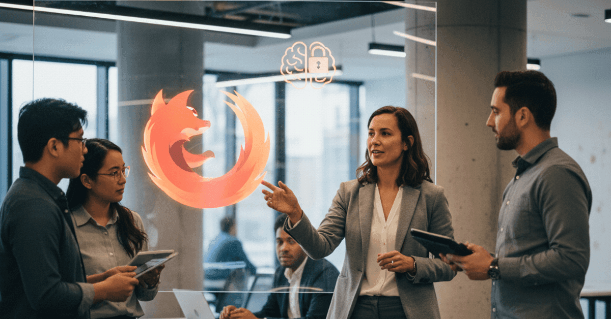 Firefox AI browser plans under new Mozilla CEO Enzor-DeMeo